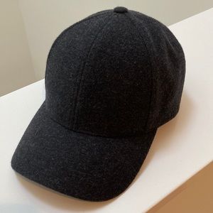 Varsity headwear wool cap dark gray